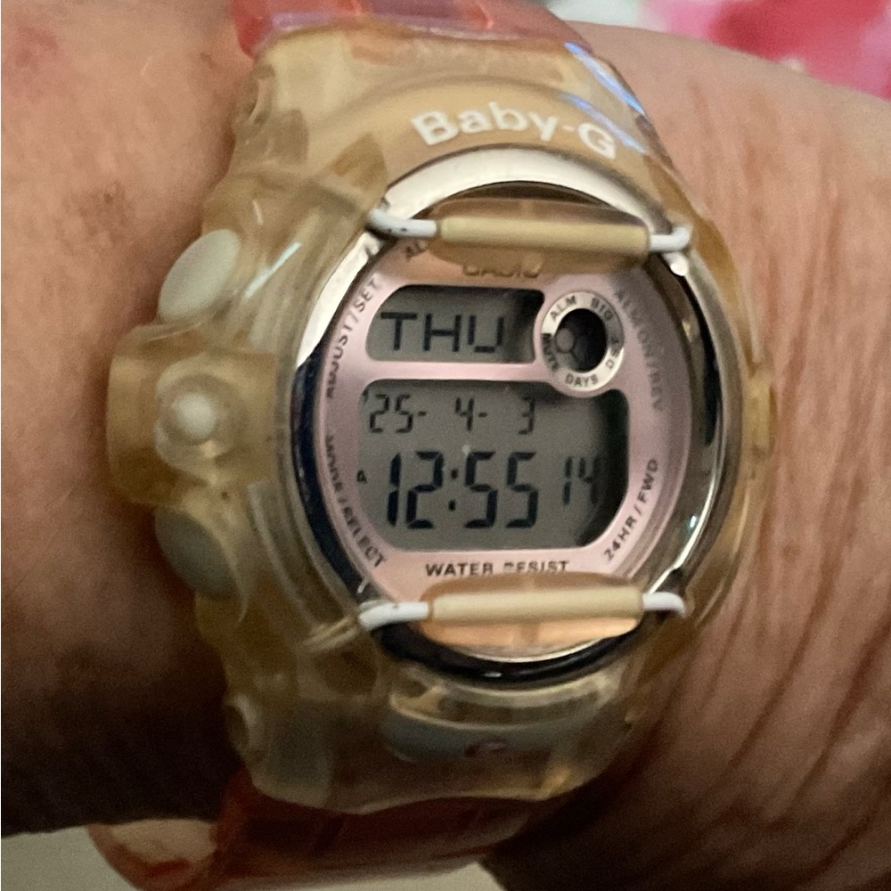 Casio Baby-G Pink Digital Watch